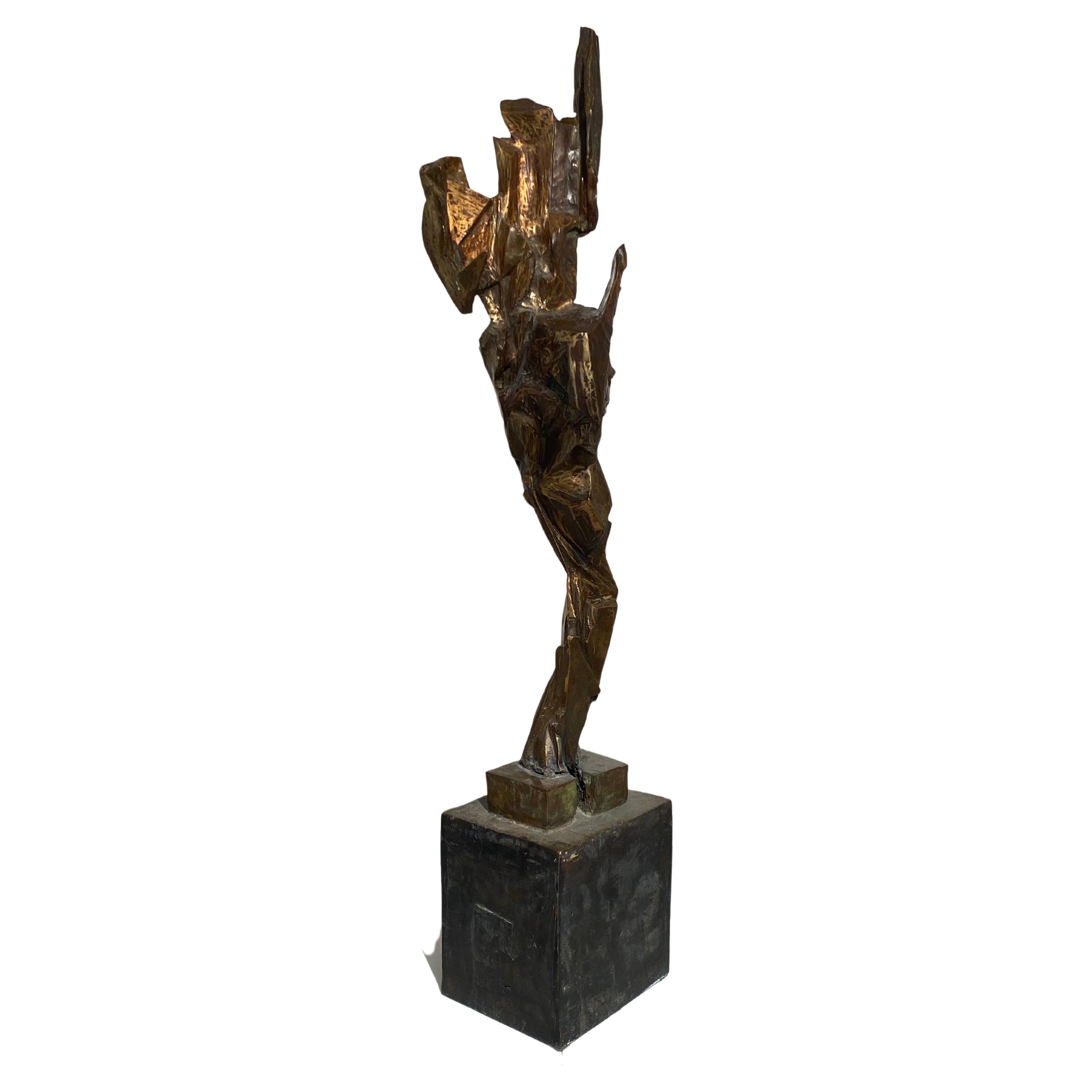 Heriberto Juárez Abstract Bronze Sculpture at 1stDibs