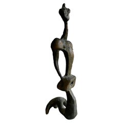 Bronze Abstract Sculpture, France, 1960s