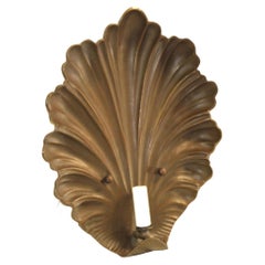 Bronze Acanthus Leaf Sconce , Single 