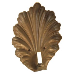 Bronze Acanthus Leaf Sconce , Single