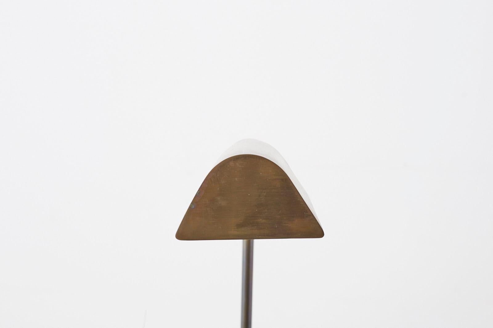 Bronze Adjustable Pharmacy Floor Lamp Attributed to Casella 3