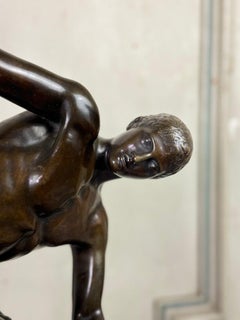 Bronze After The Antique, The Discobolus, 19th Century