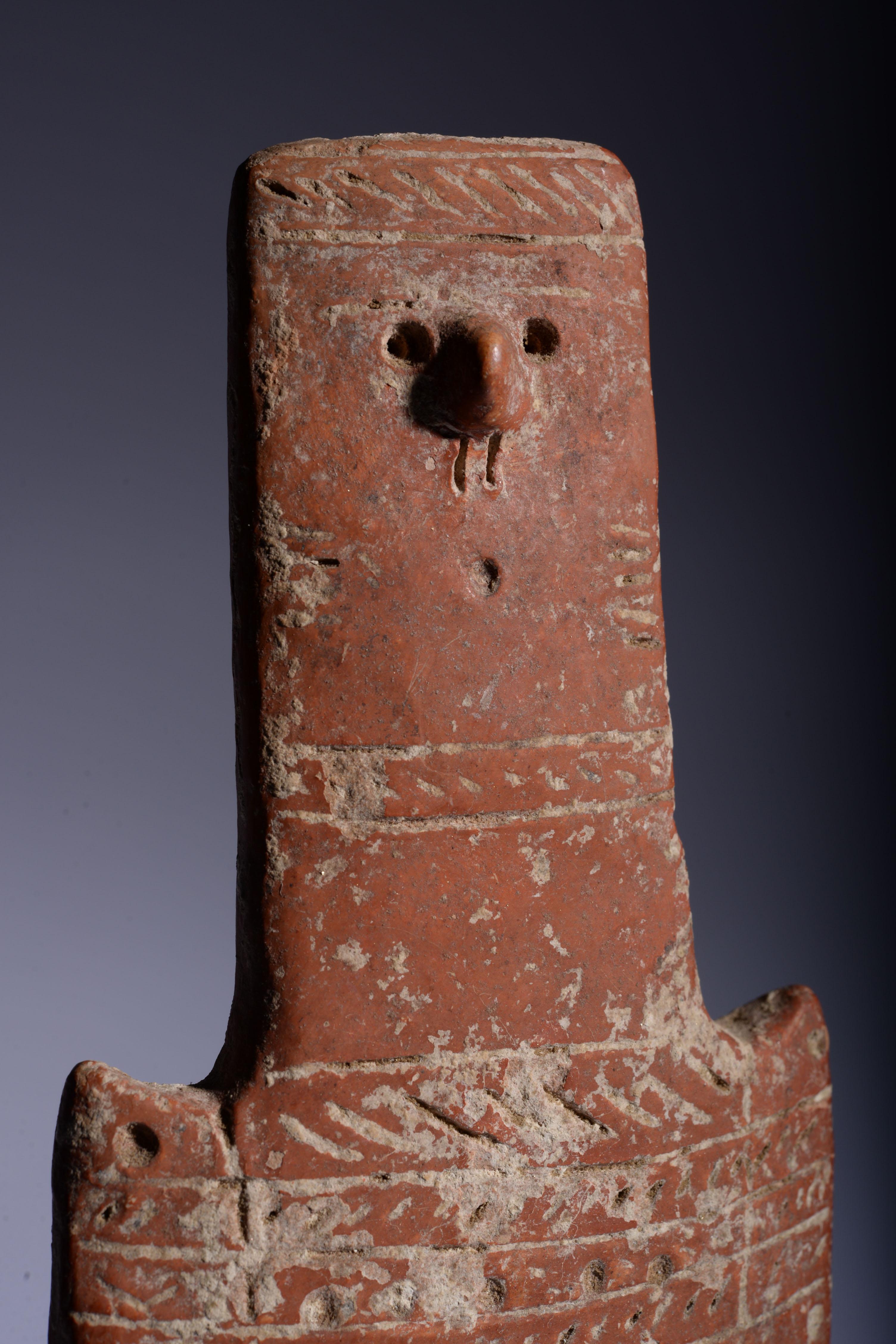 18th Century and Earlier Bronze Age Cypriot Plank Idol For Sale