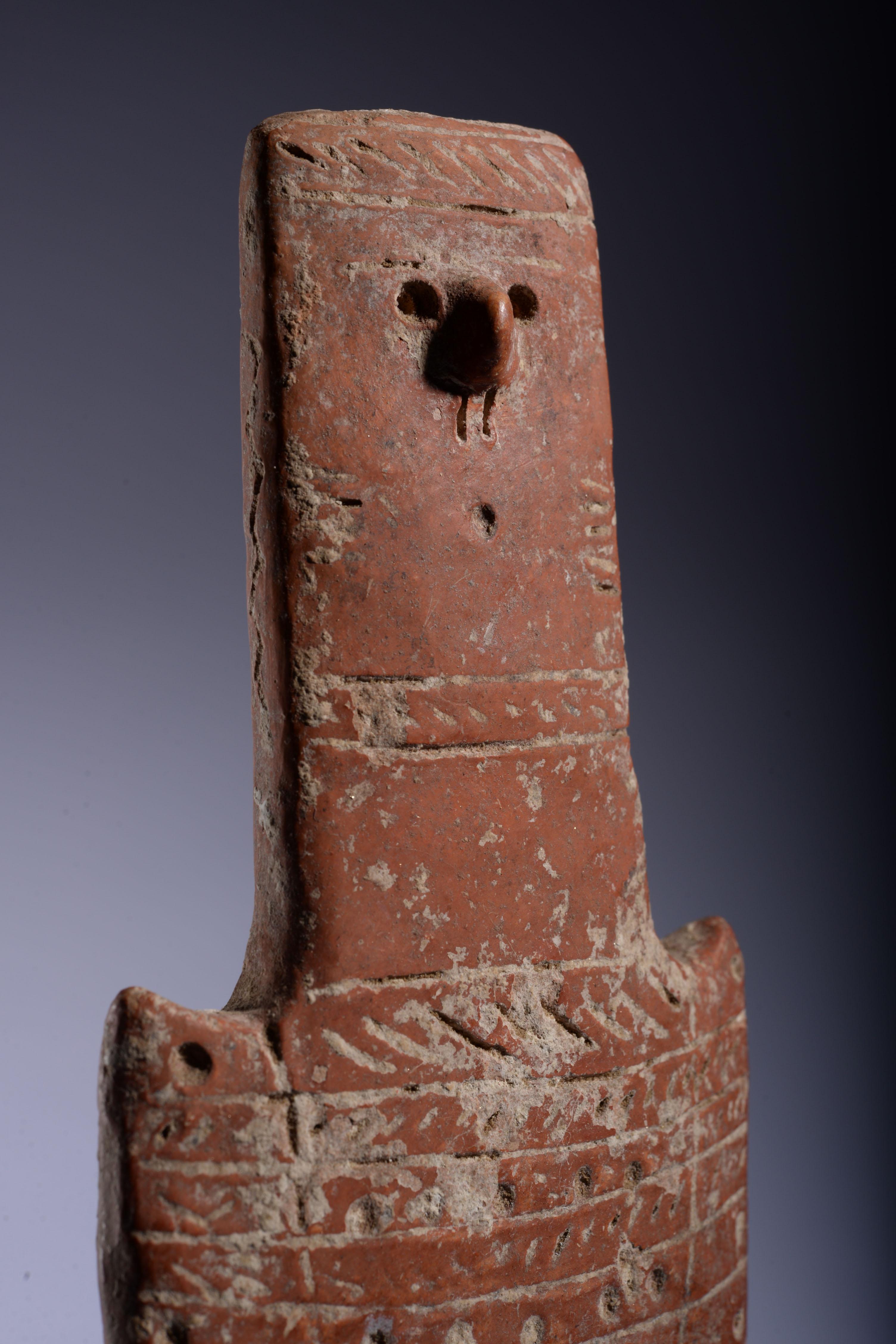 Bronze Age Cypriot Plank Idol For Sale 1