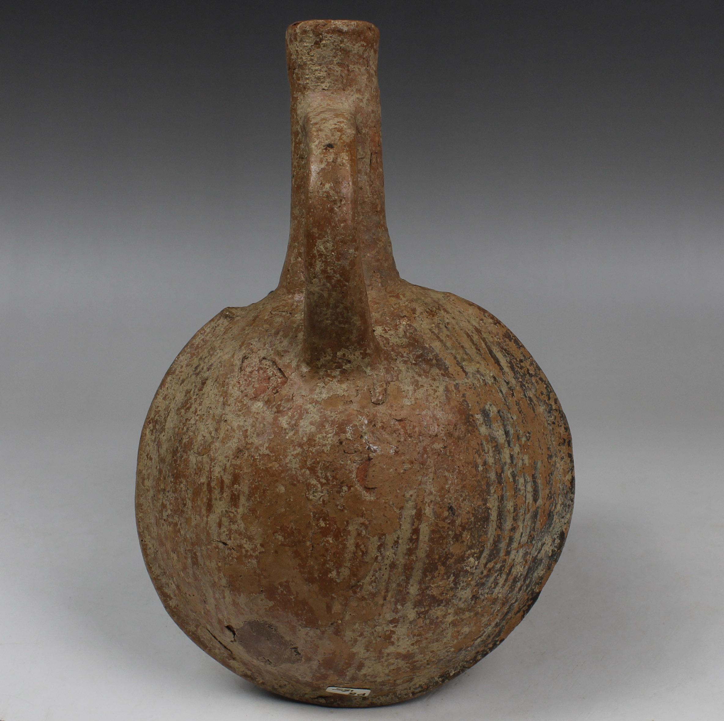 Prehistoric Bronze Age flask