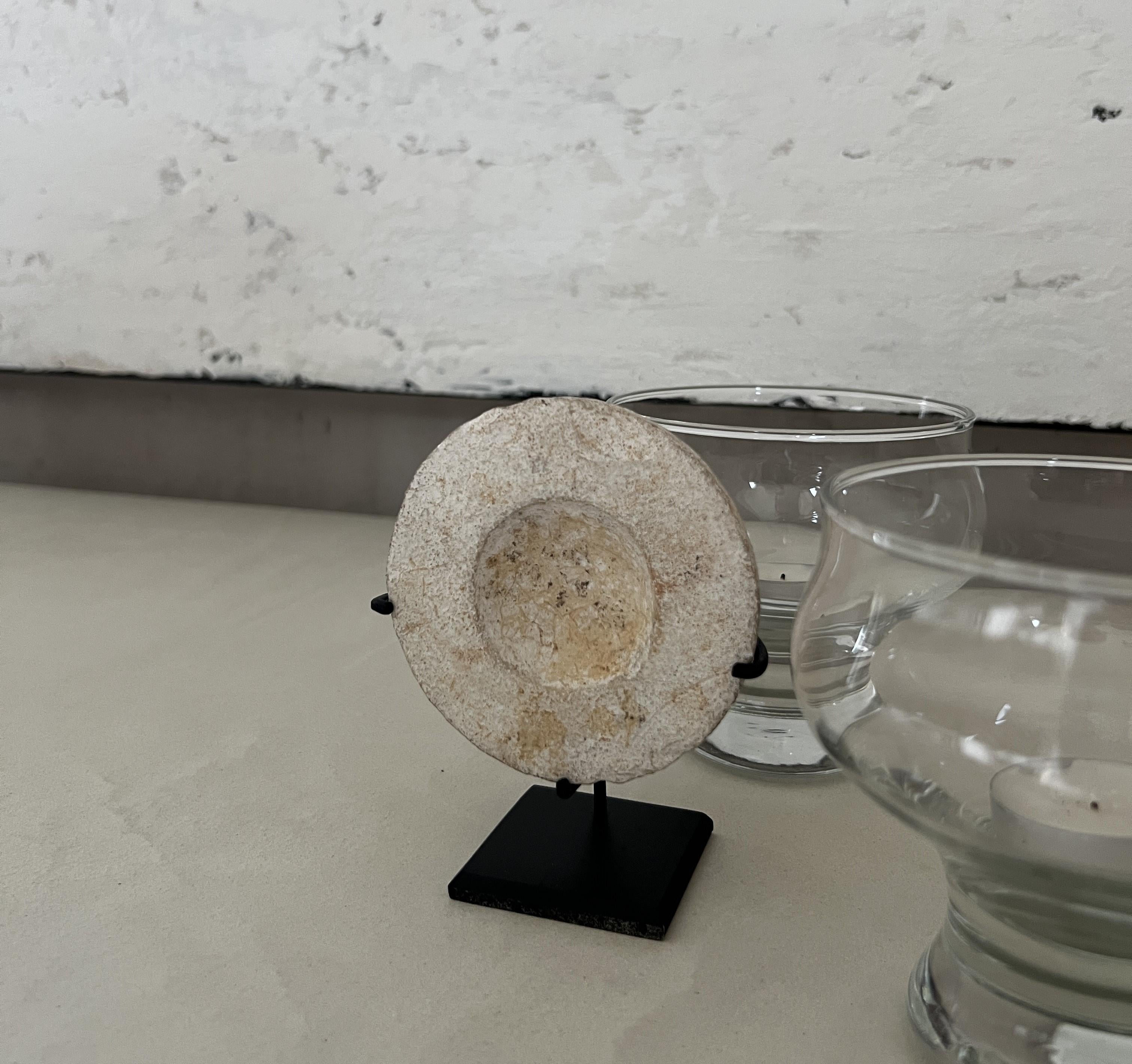 Hand-Crafted Bronze age stone cup For Sale