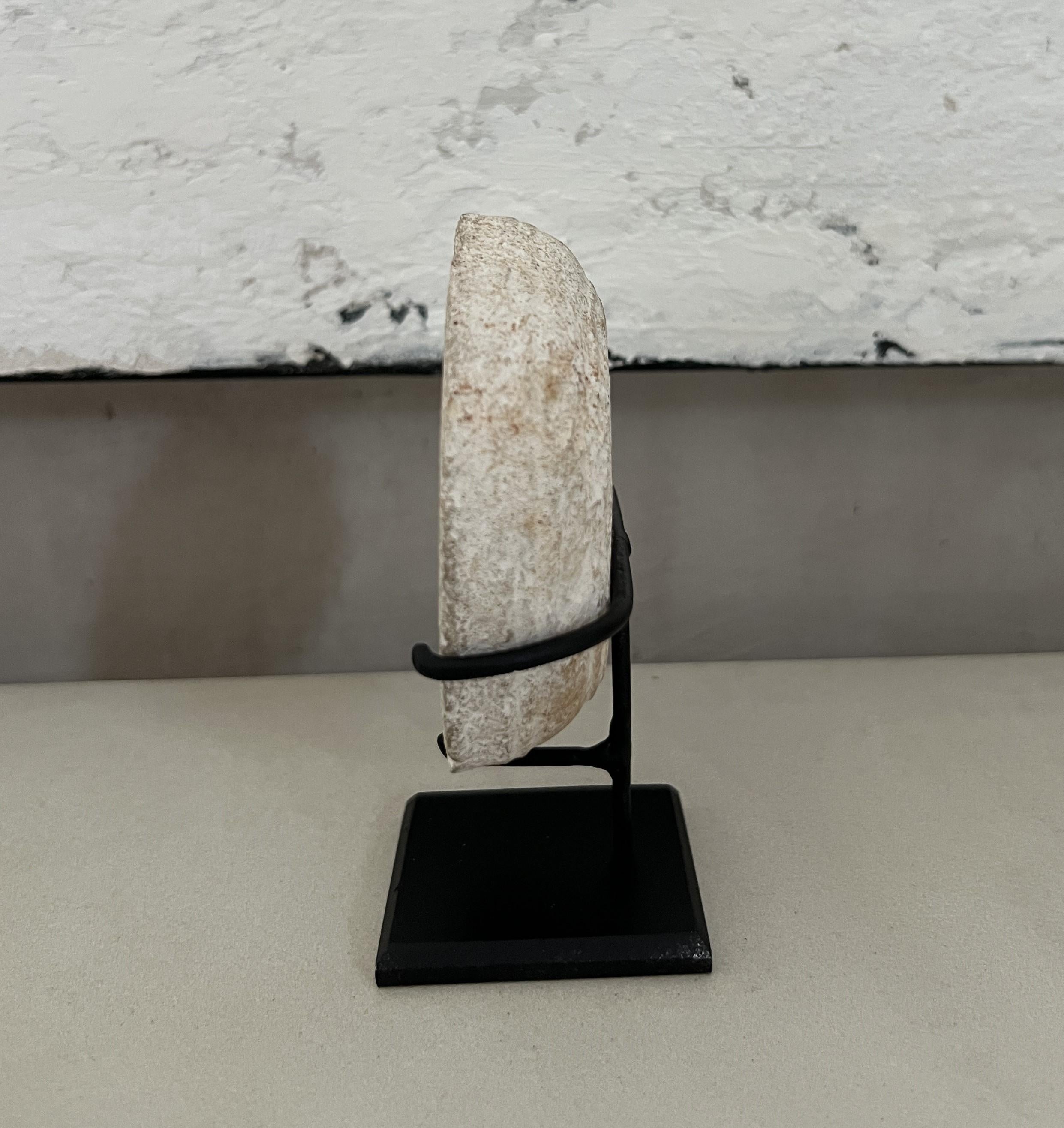 Sandstone Bronze age stone cup For Sale