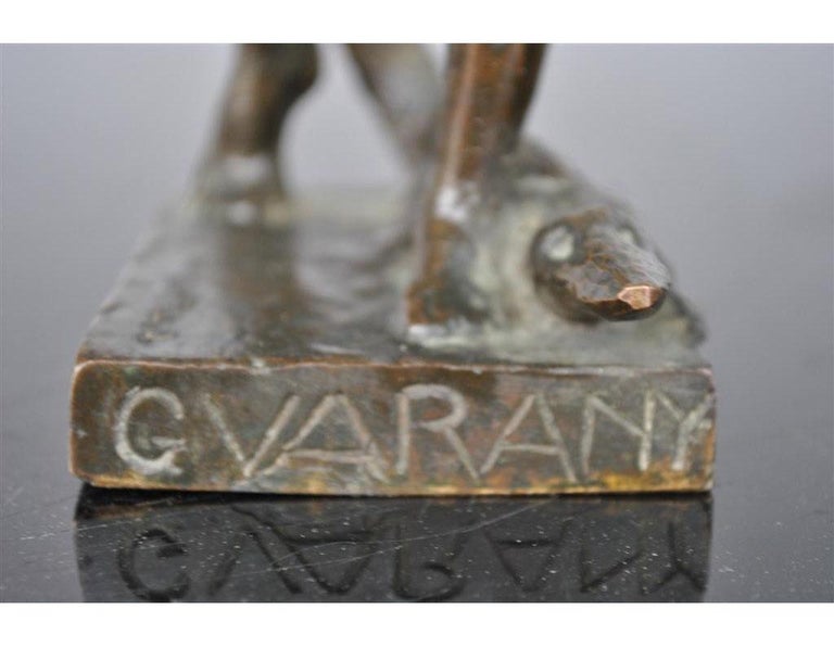 Varany Bronze Allegory of the Americas Signed G. Varany For Sale at 1stDibs