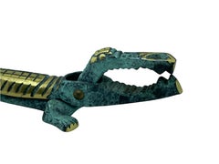 Bronze Alligator Nutcracker Vintage, Vienna Austria, 1950s Midcentury