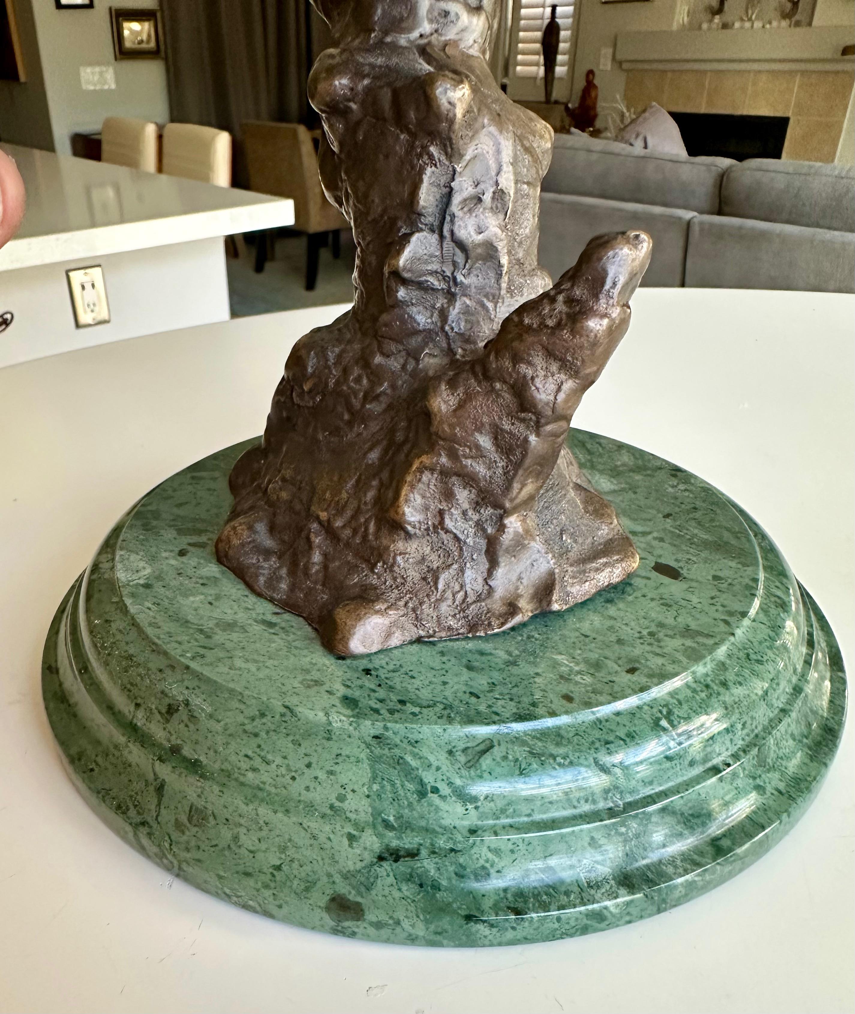 Bronze American Bald Bird Eagle Statue For Sale 8