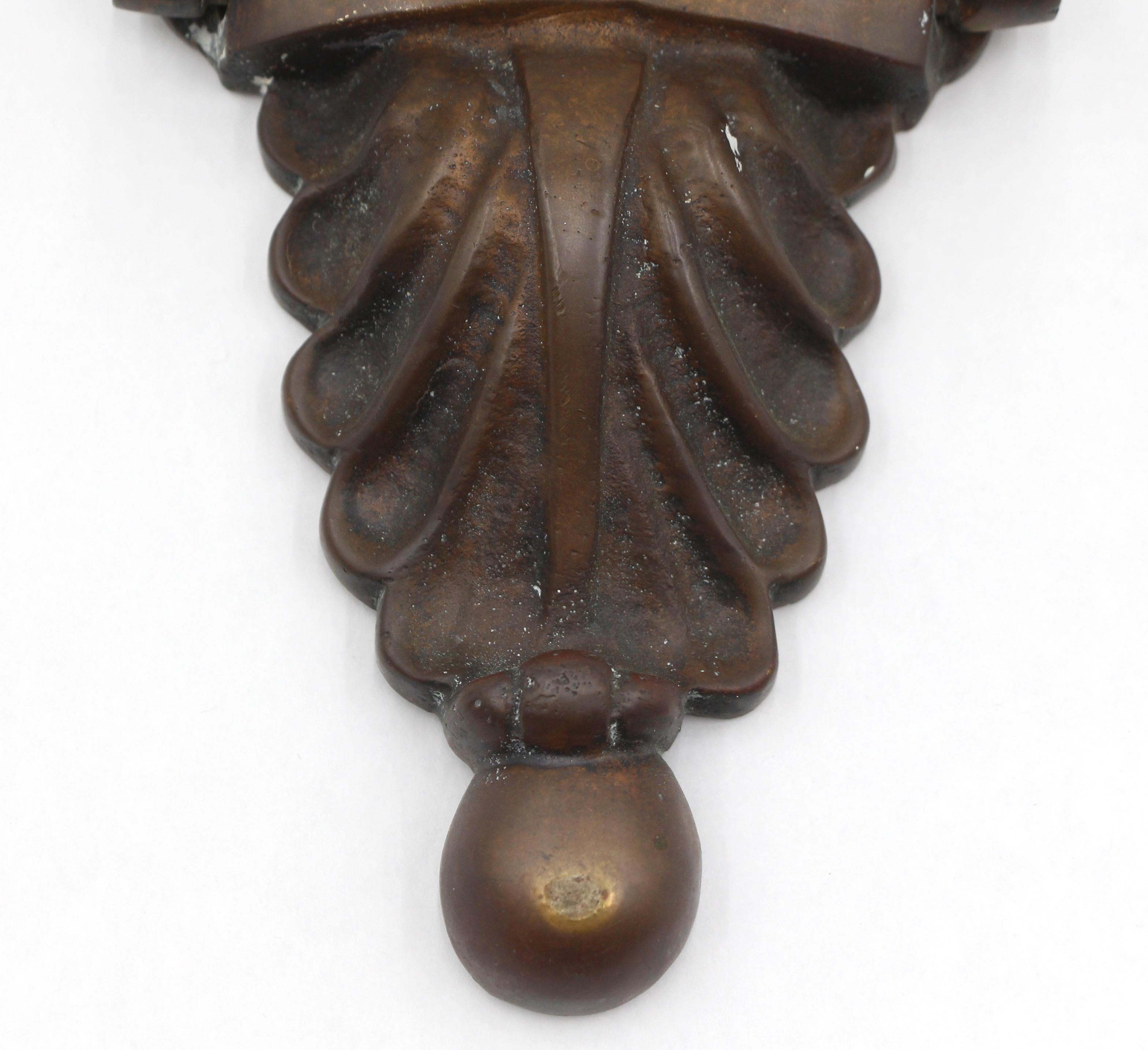 Bronze American Eagle Door Knocker For Sale 5