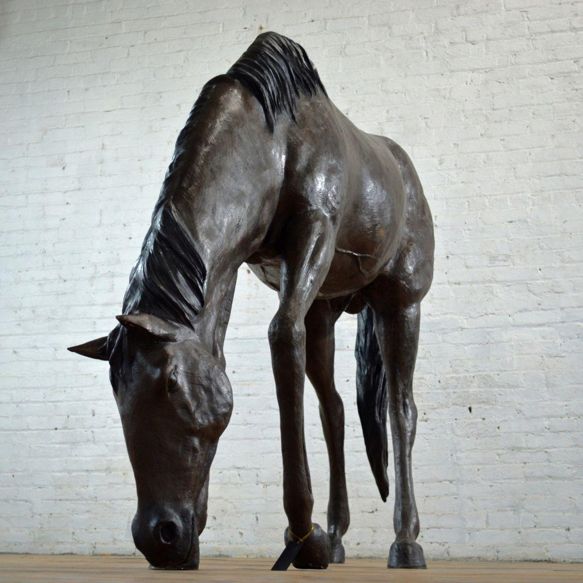 Bronze American Quarter Horse Animal Statue In New Condition For Sale In Yonkers, NY