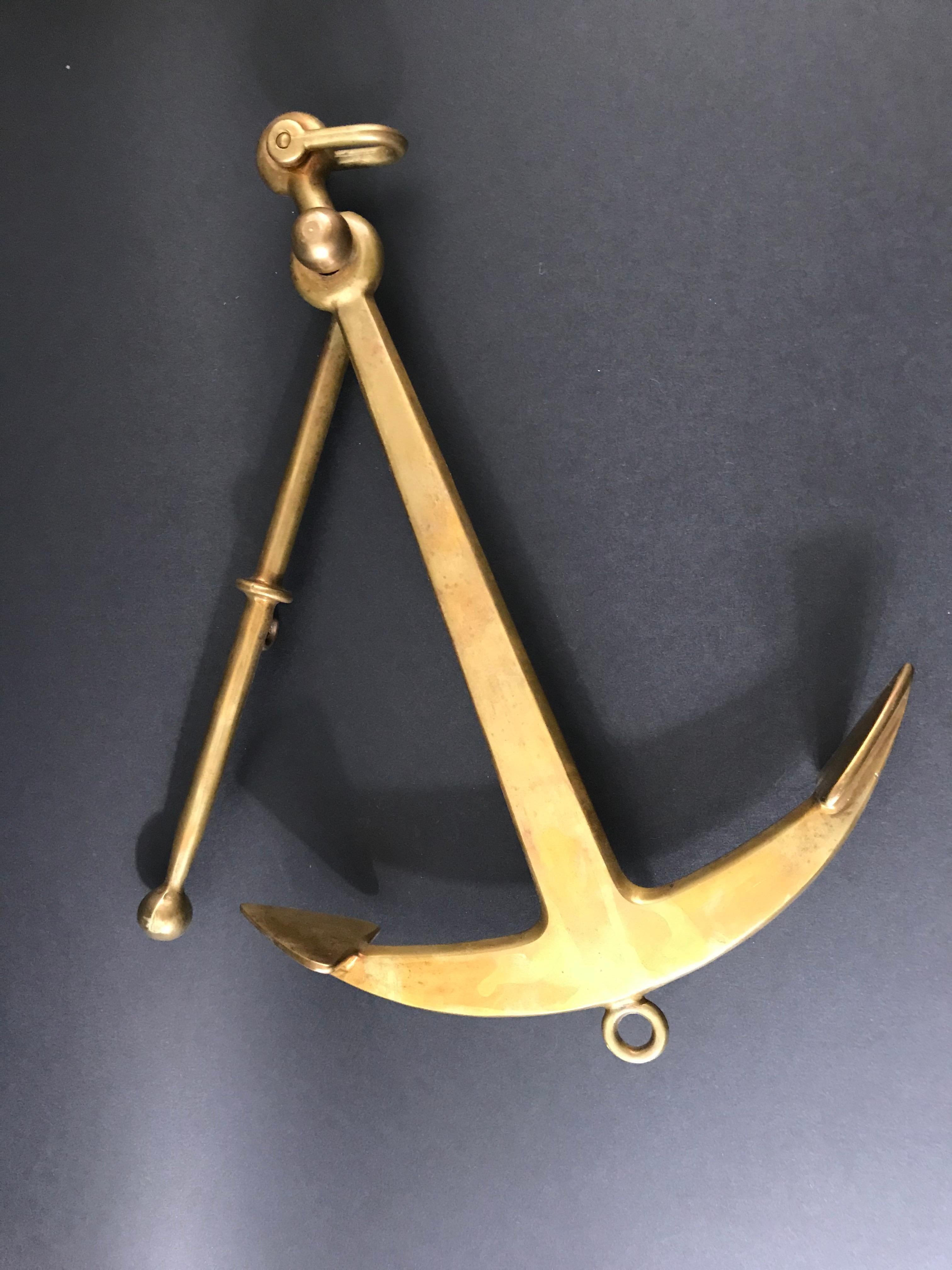 20th Century Bronze Anchor
