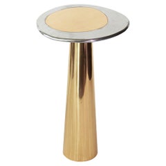 Bronze und Aluminium Kegel Beistelltisch I von Studio Sunt
