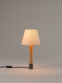 Bronze and Beige Básica M1 Table Lamp by Santiago Roqueta, Santa & Cole