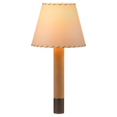 Bronze and Beige Básica M1 Table Lamp by Santiago Roqueta, Santa & Cole