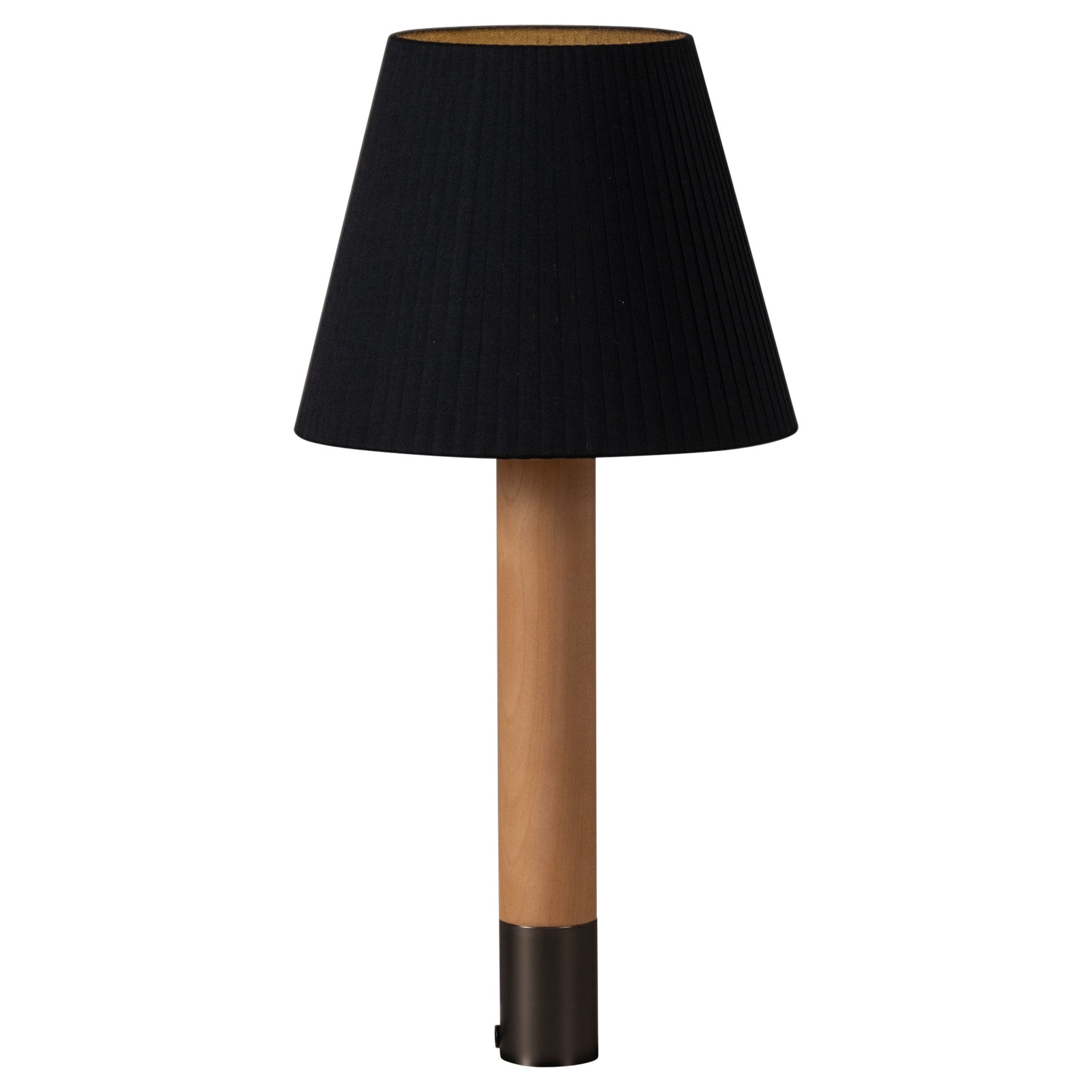 Bronze and Black Básica M1 Table Lamp by Santiago Roqueta, Santa & Cole For Sale