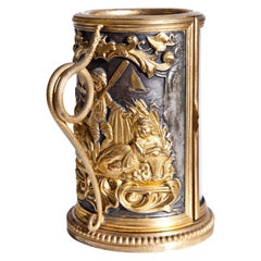 Bronze and Brass Lantern, Sig. Bourdon, France, End of 18th-Early 19th Century