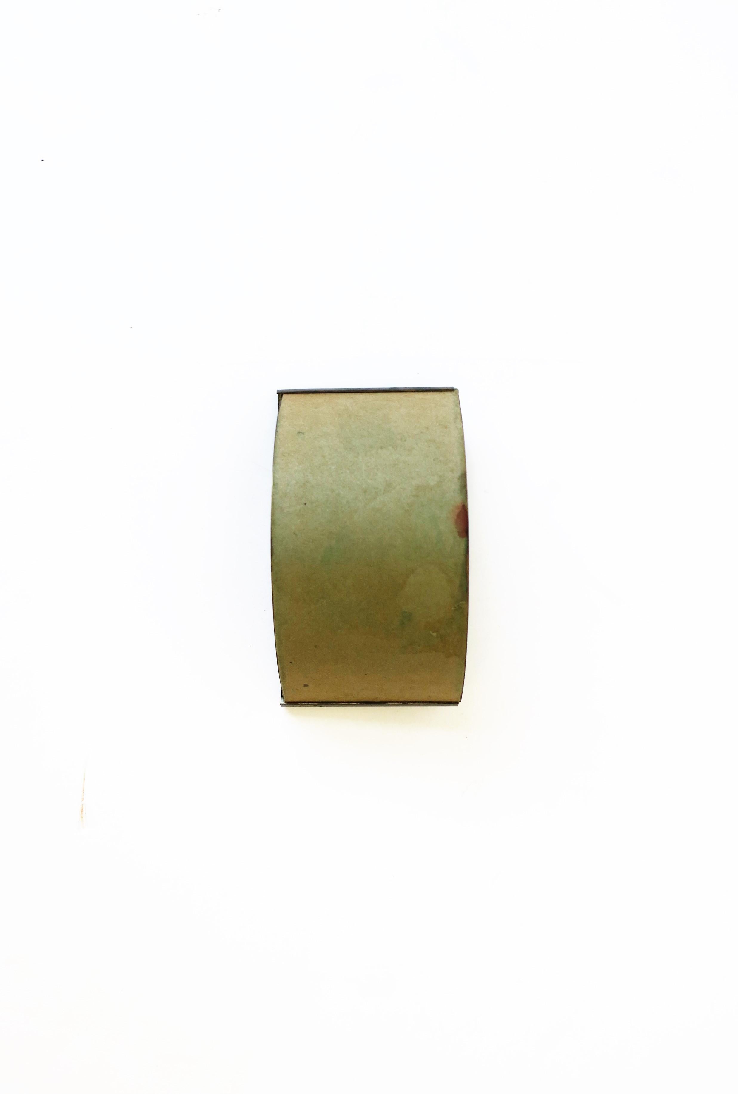 Bronze and Copper Scarab Beetle Ink Blotter 8