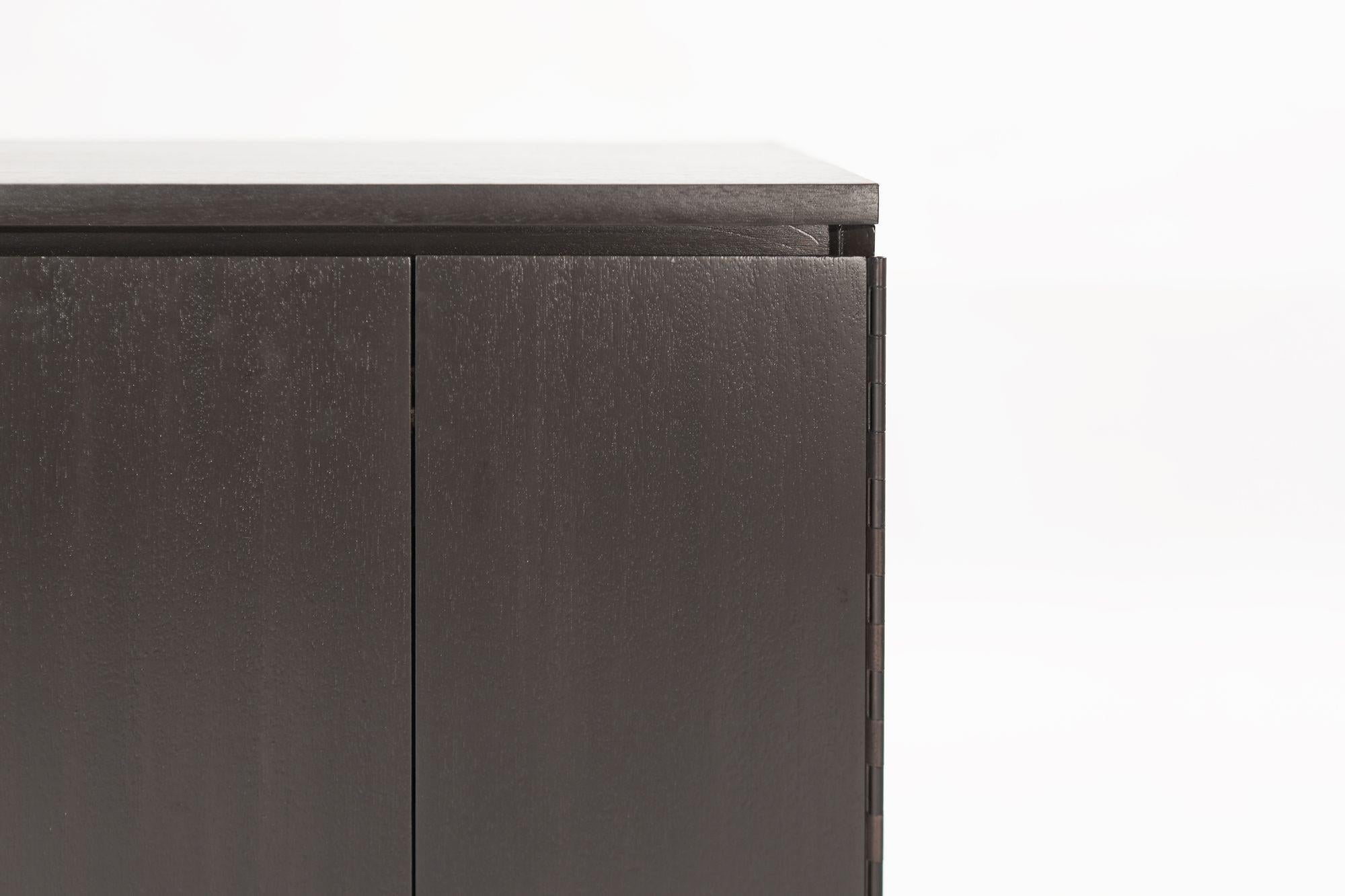 Bronze and Ebony Cabinet by Paul McCobb, Calvin Group, C. 1950s 1