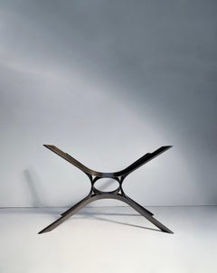 Bronze and Glass Coffee Table by Roger Sprunger for Dunbar