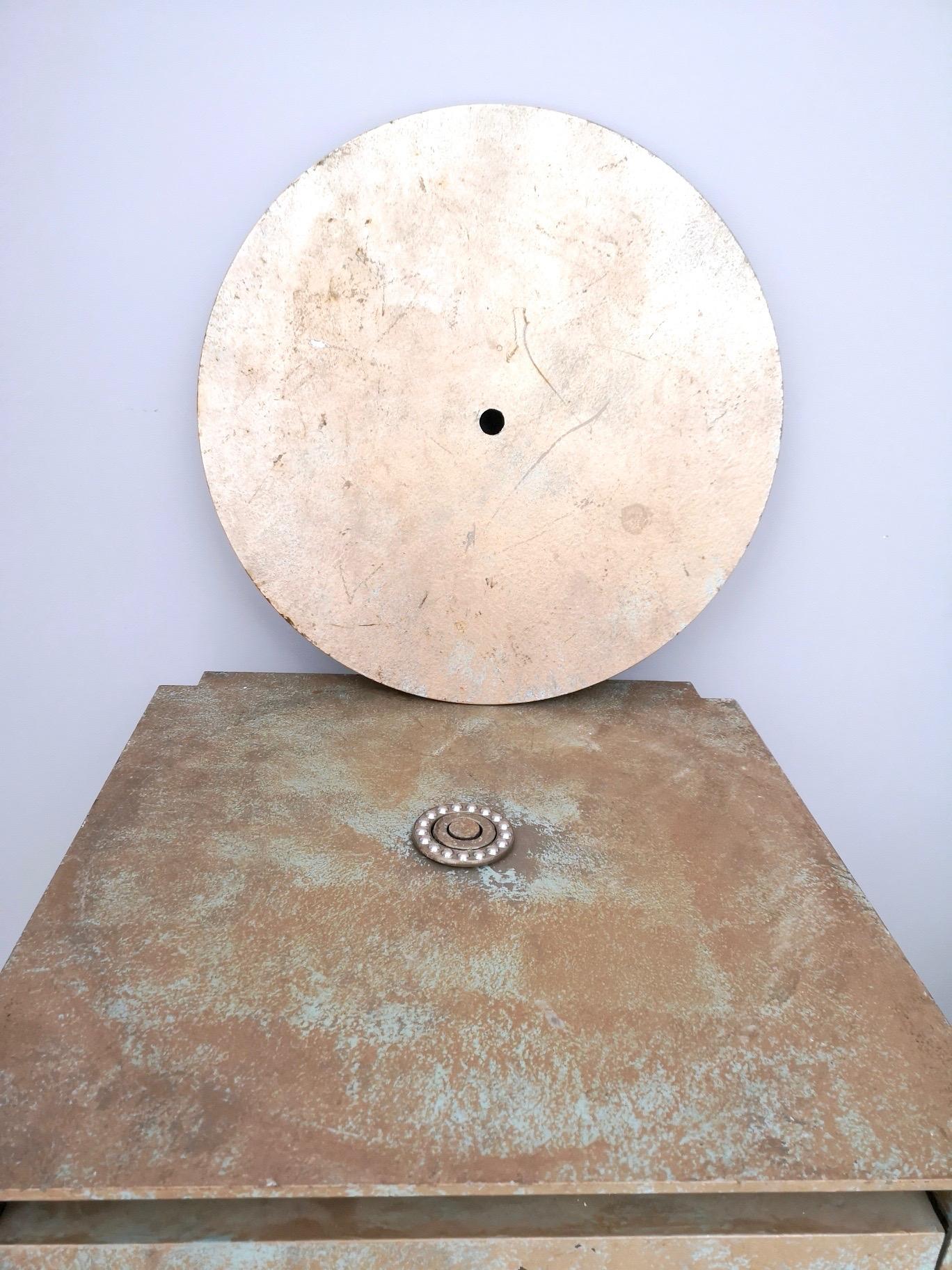 Objeto decorativo posmoderno Árbol giratorio de bronce y hierro, Anónimo, Italia en venta 8
