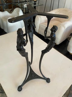 Bronze and Marble Side Table, circa 1845