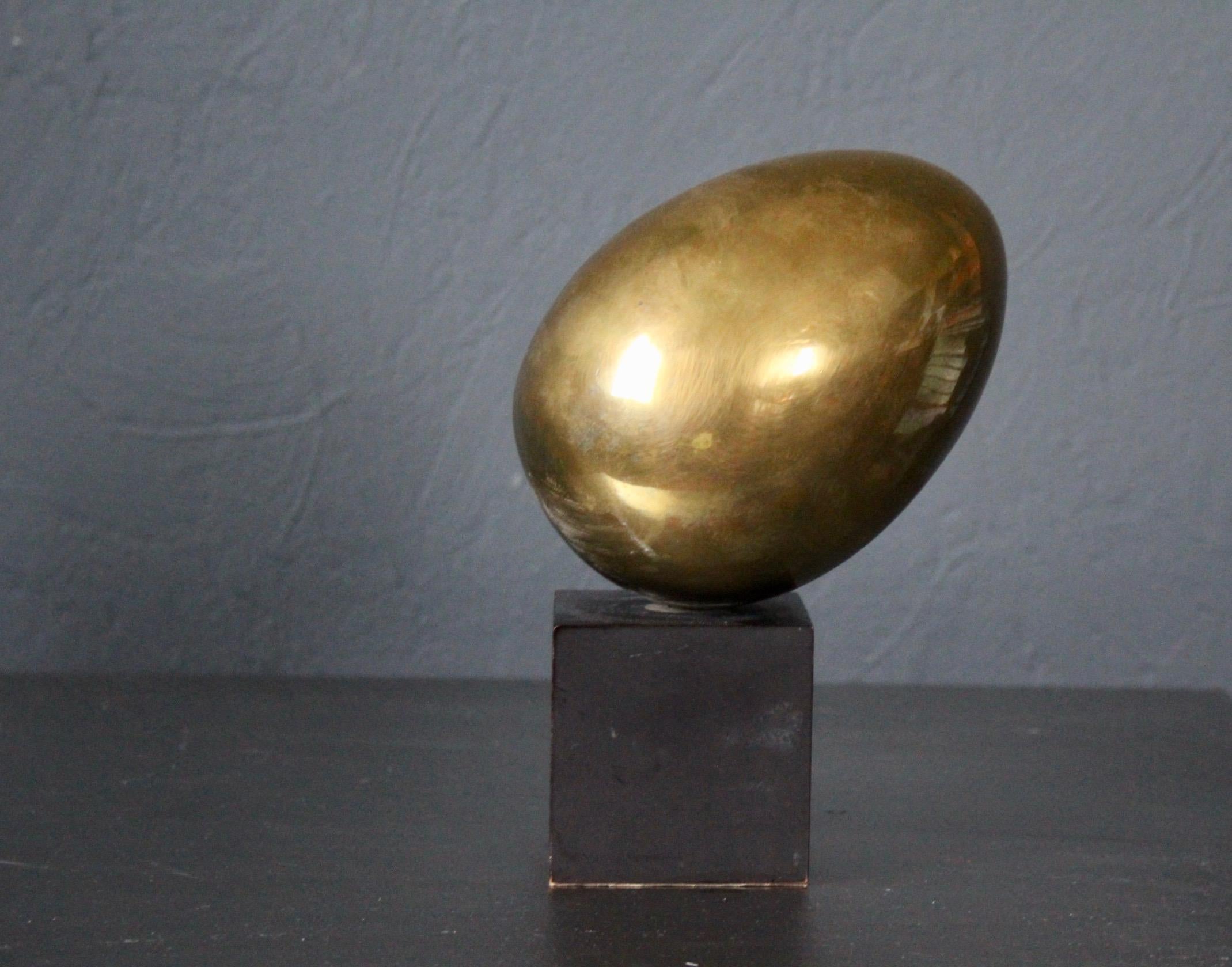 European Bronze and Metal Abstract Sculpture For Sale