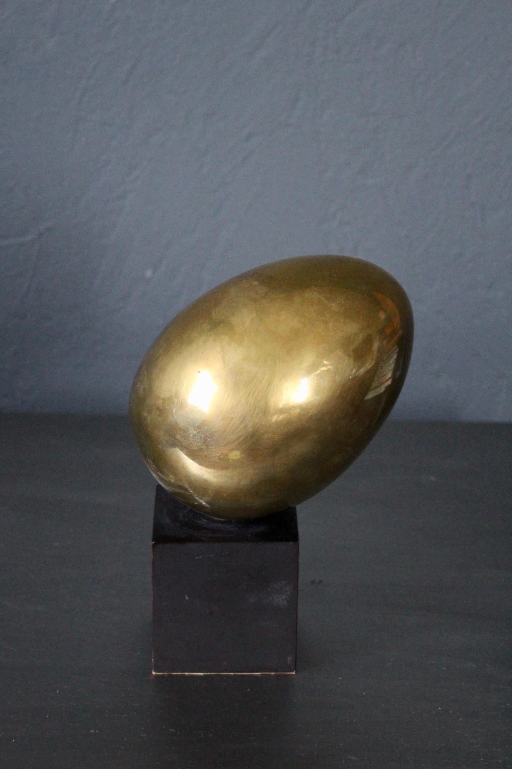 Late 20th Century Bronze and Metal Abstract Sculpture For Sale