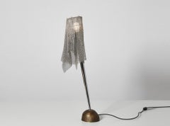 Bronze and Metal Mesh Ecate Table Lamp by Toni Cordero for Artemide, 1990