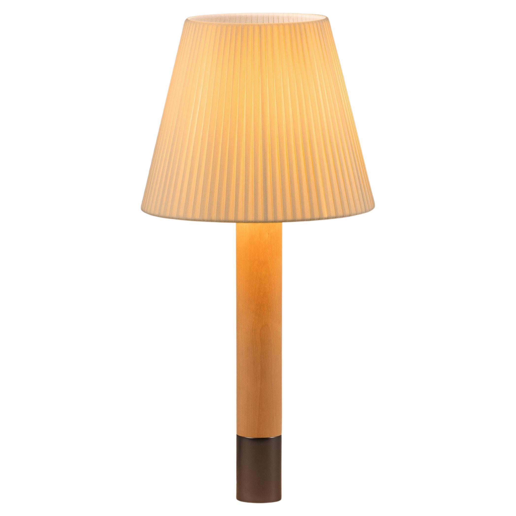Bronze and Natural Básica M1 Table Lamp by Santiago Roqueta, Santa & Cole For Sale