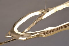 Bronze and Onyx Cloud Chandelier No. 1, USA