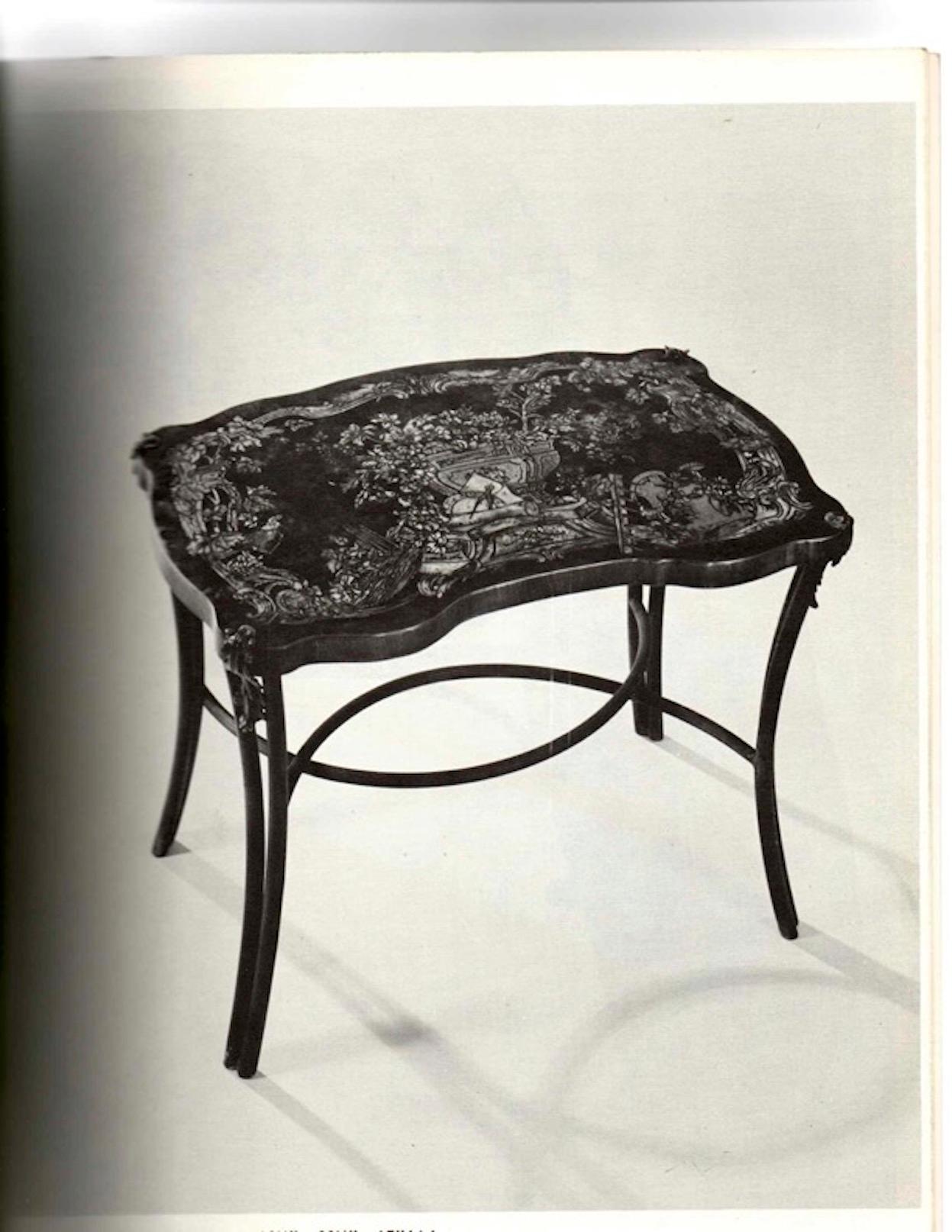 Table d'appoint Madame Pompadour en bronze et étain de Philip & Kelvin Laverne en vente 9