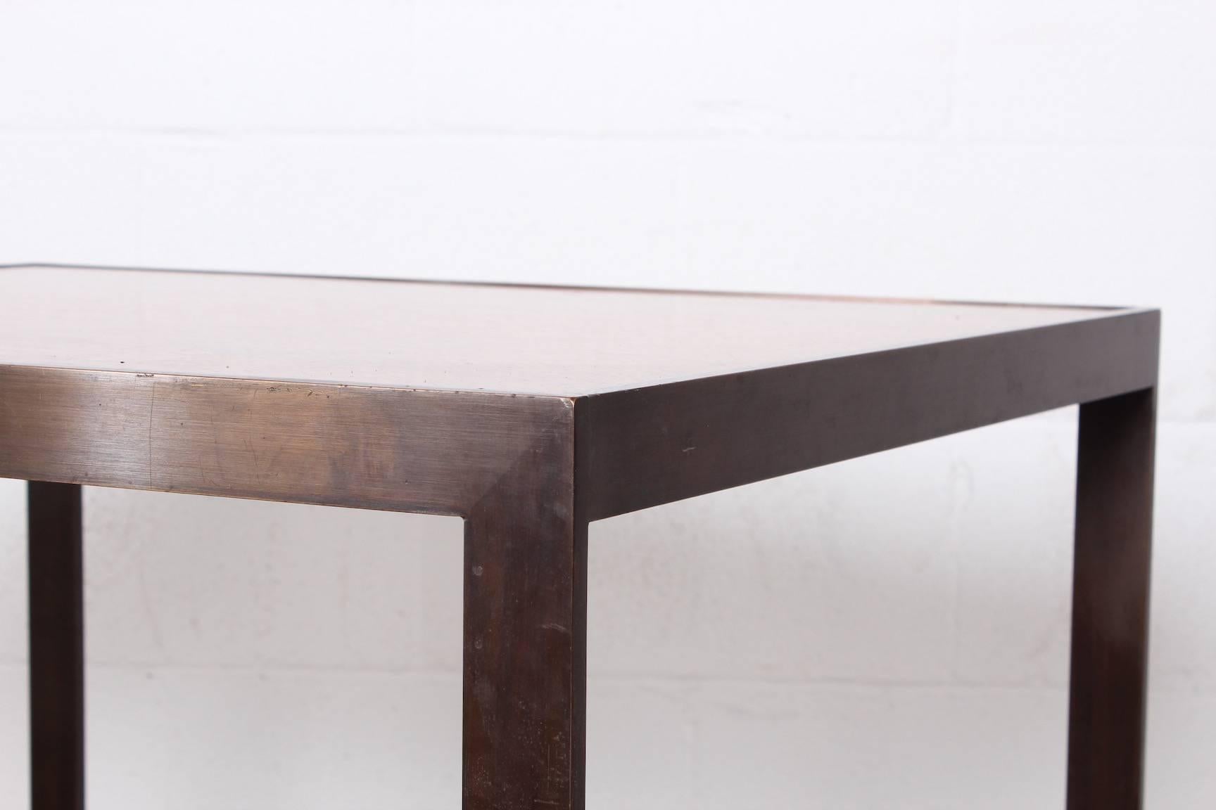 Sockel/Table aus Bronze und Palisanderholz von Dunbar im Angebot 6