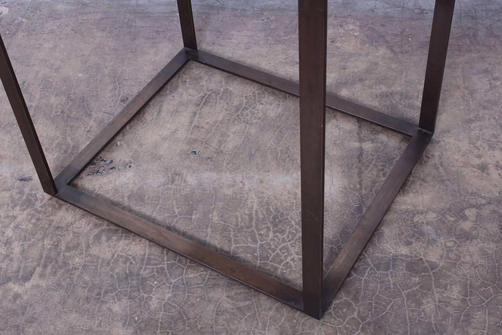 Sockel/Table aus Bronze und Palisanderholz von Dunbar im Angebot 5