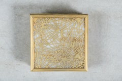 Bronze and Slag Glass Tiffany Jewelry Box, Art Deco Period, United States