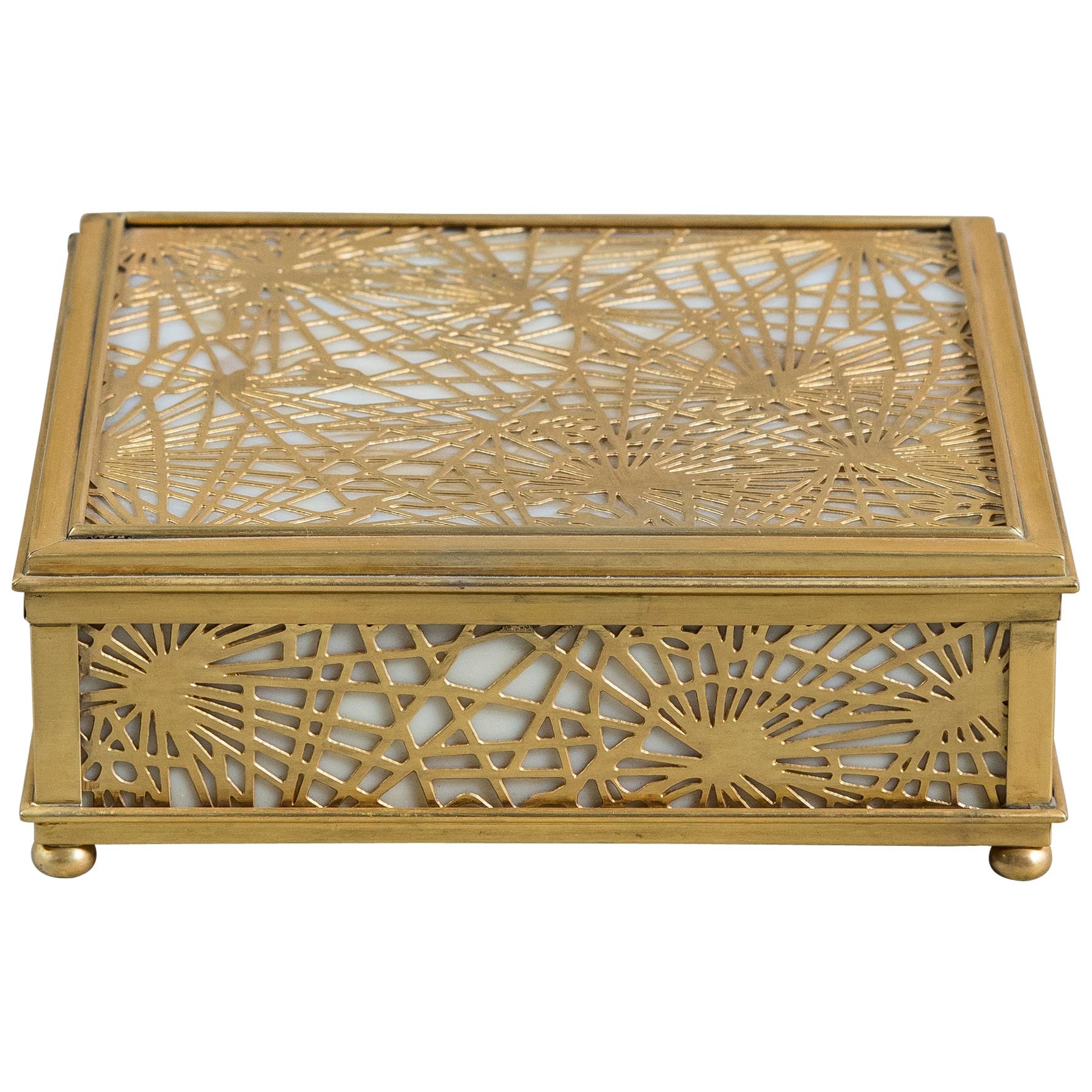 Boîte à bijoux Tiffany, période Art Déco, États-Unis en vente