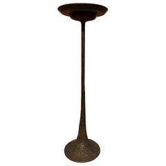 Bronze and Stone Side Table in Style of Phillip Lloyd Powell