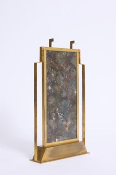 Bronze and Stone Stand