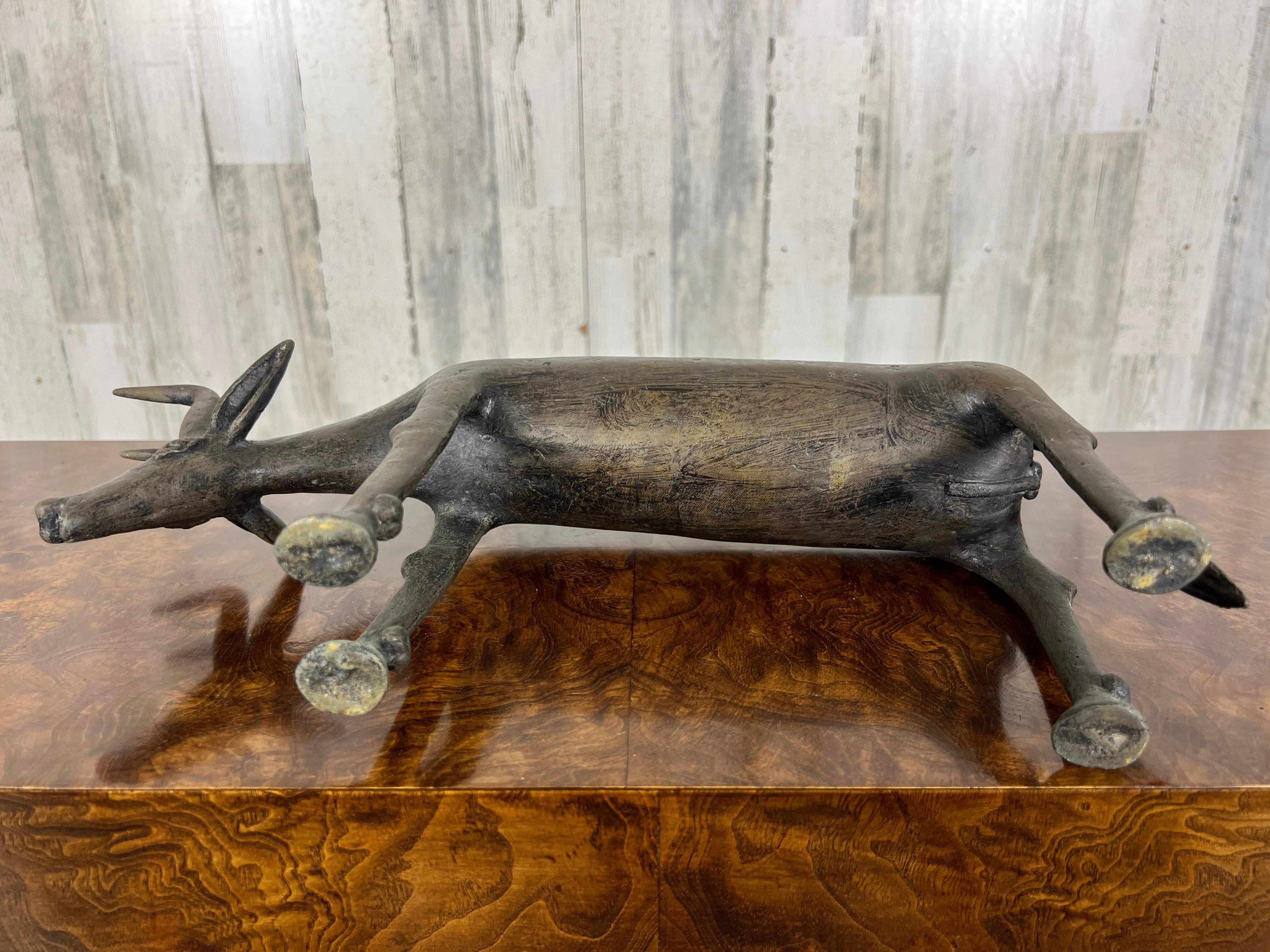  Ashanti Bronze Antelope  For Sale 7