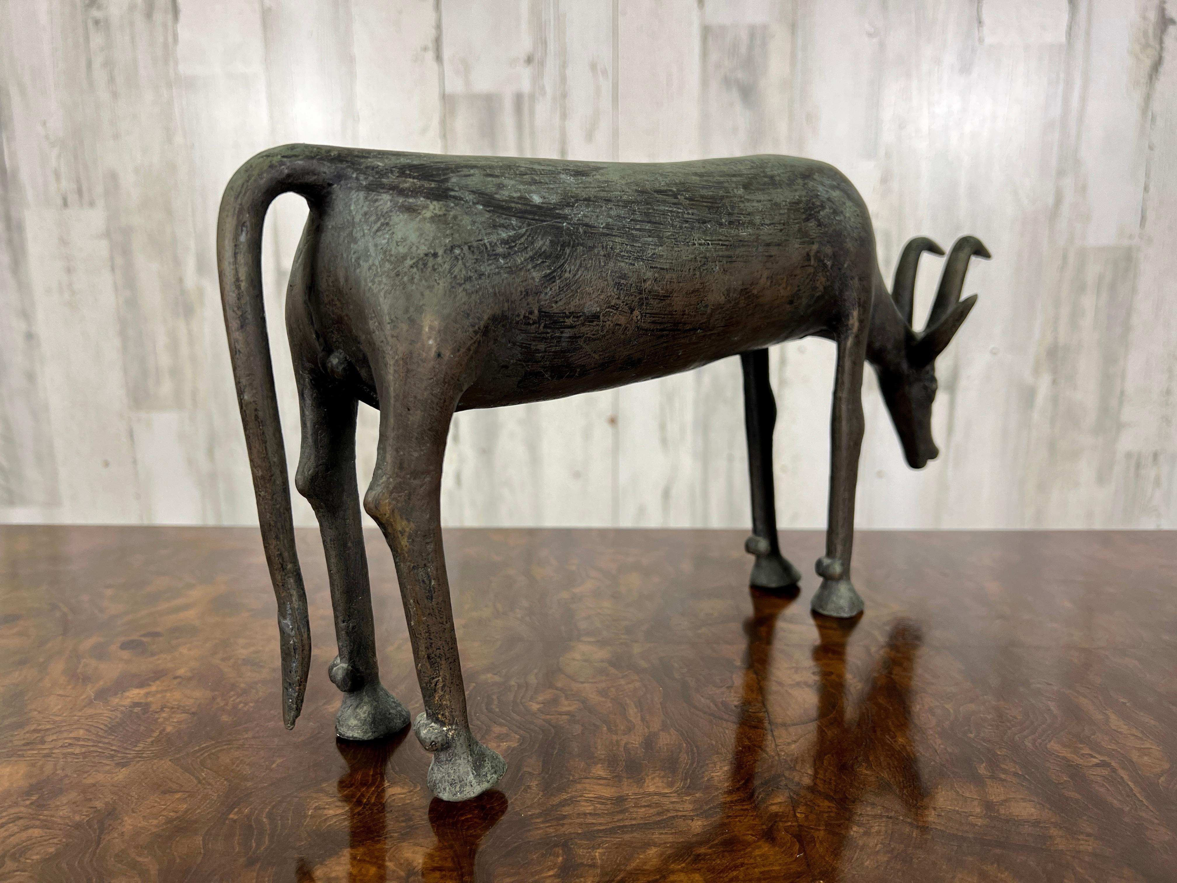  Ashanti Bronze Antelope  For Sale 3