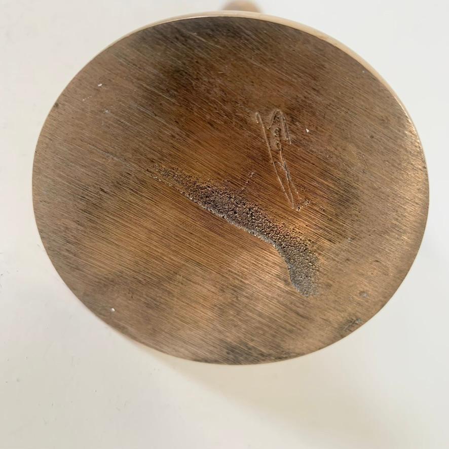 Candeliere antropomorfo in bronzo, 1970 circa, Francia. in vendita 5