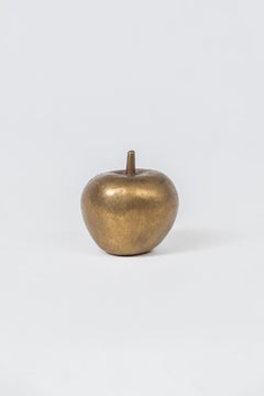 Bronze Apple Paperweight, France 1960's