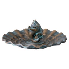 Bronze Art Deco Bowl / Dish by Böhlmarks, Sweden, 1930s.