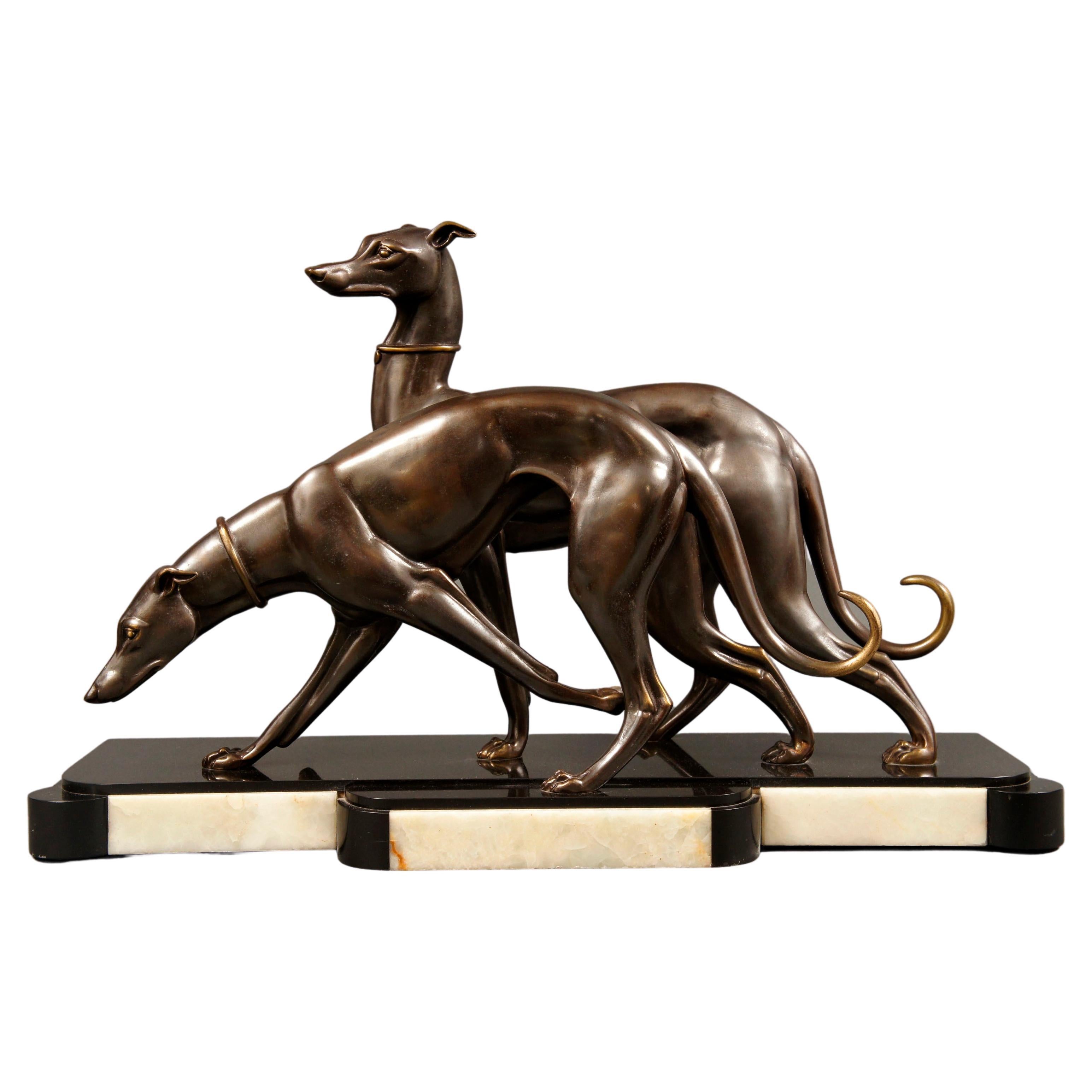 Gus Greyhound Bronze Dog Sculpture Figure Harriet Glen H19.5cm NEW 33703 