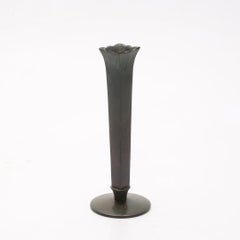 Swedish Art Deco Bronze Vase by GAB, 1930s