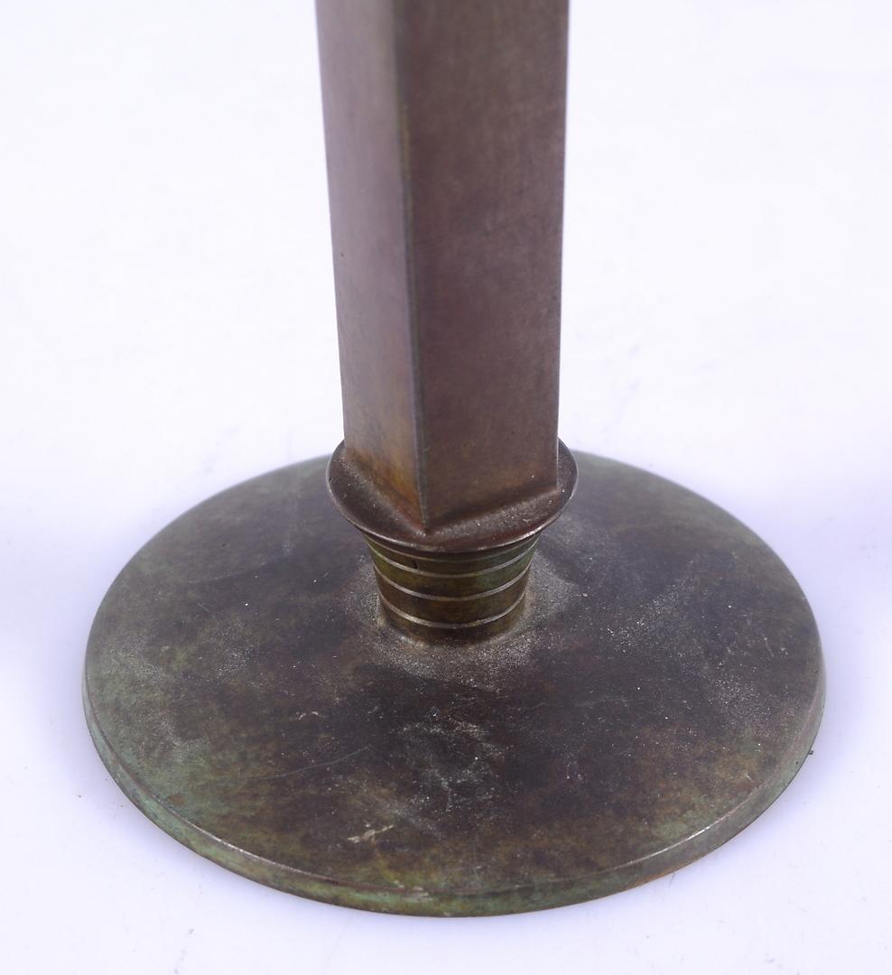 Scandinavo moderno Vaso svedese in bronzo Art Deco di GAB, anni '30 in vendita