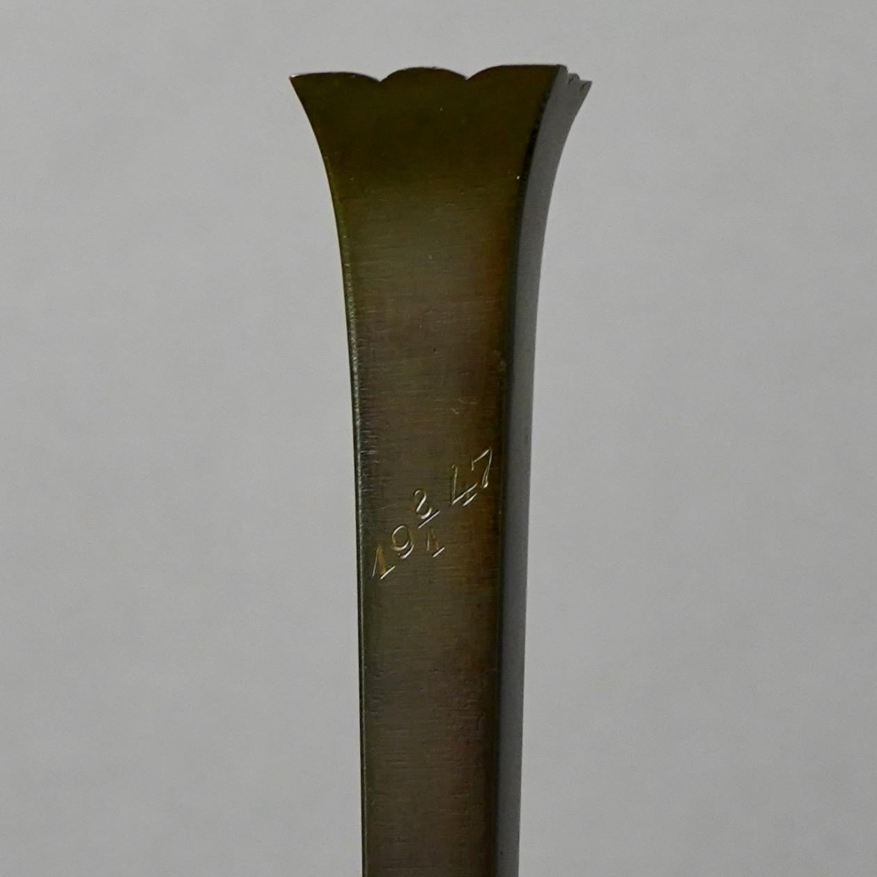 Vase Art déco par GAB Guldsmedsaktiebolaget, Suède, années 1930 Bon état - En vente à Malmö, SE