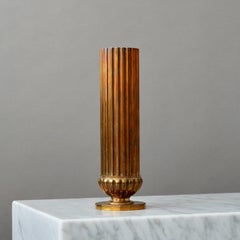 Vase Art déco par SVM Handarbete, Suède, années 1930