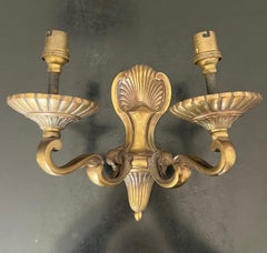 Bronze Art Deco Wall Sconce